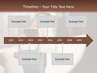 Girl Card Person PowerPoint Template