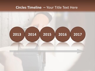 Girl Card Person PowerPoint Template