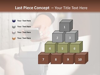 Girl Card Person PowerPoint Template