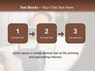 Girl Card Person PowerPoint Template