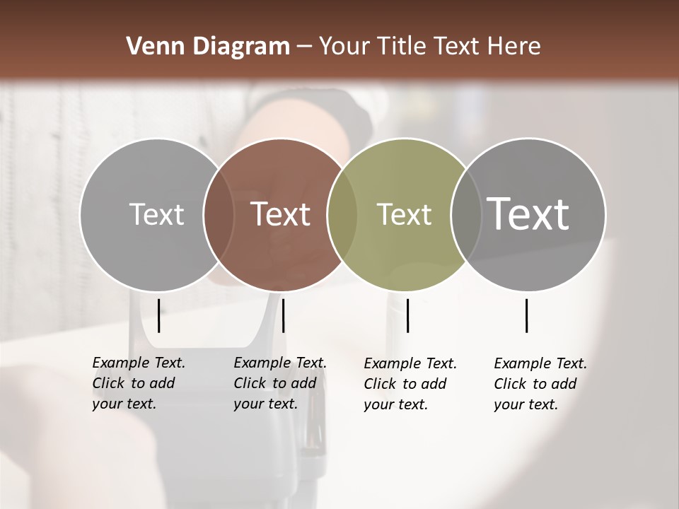 Girl Card Person PowerPoint Template