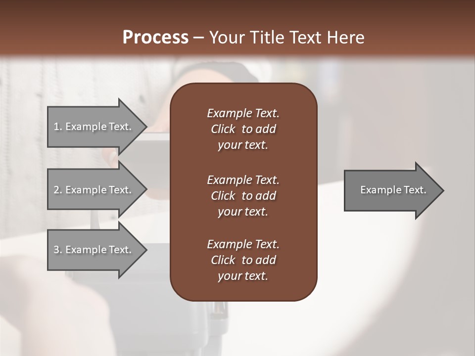 Girl Card Person PowerPoint Template
