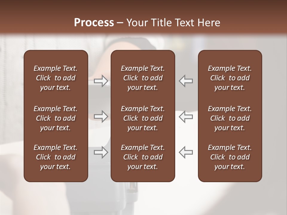 Girl Card Person PowerPoint Template