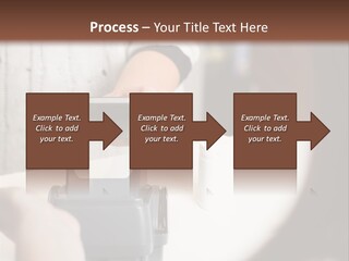 Girl Card Person PowerPoint Template