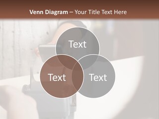 Girl Card Person PowerPoint Template