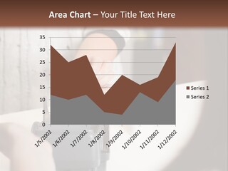 Girl Card Person PowerPoint Template