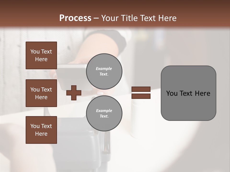 Girl Card Person PowerPoint Template
