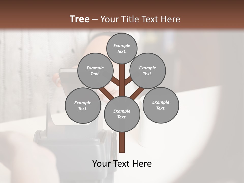 Girl Card Person PowerPoint Template