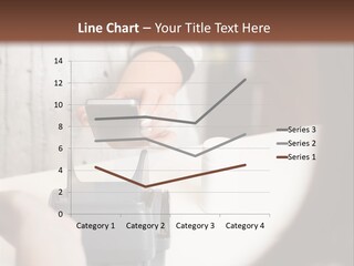 Girl Card Person PowerPoint Template