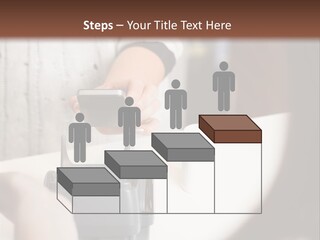 Girl Card Person PowerPoint Template