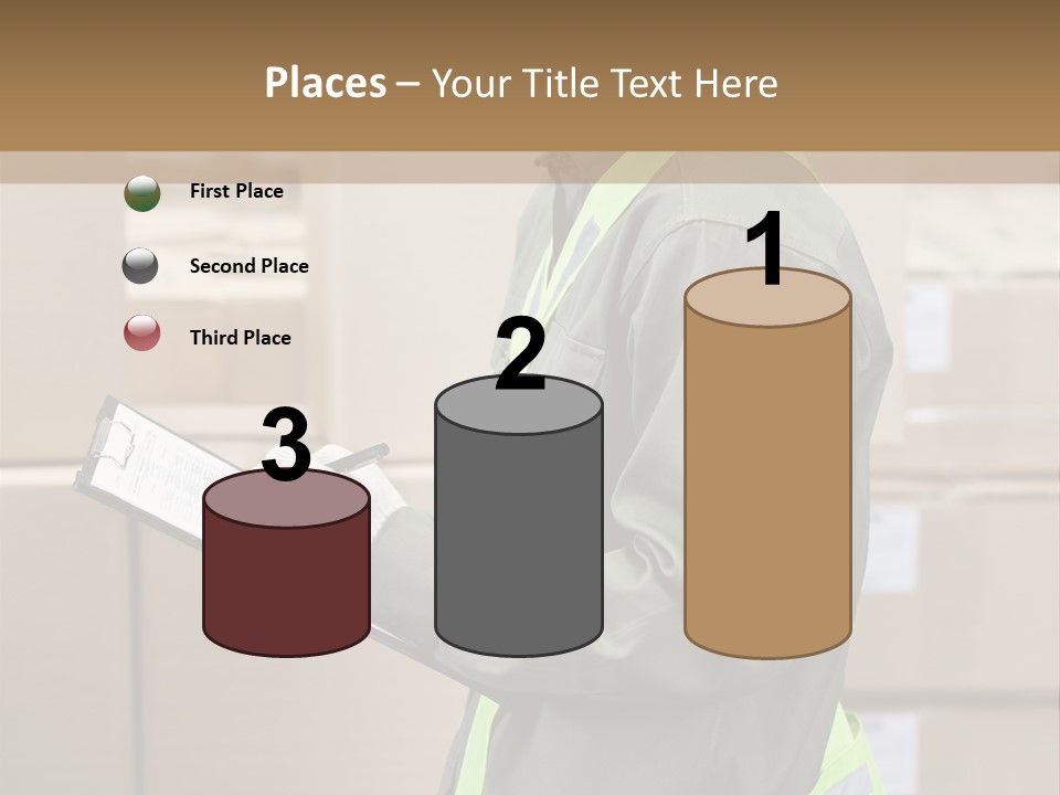 Occupation Foreman Working PowerPoint Template