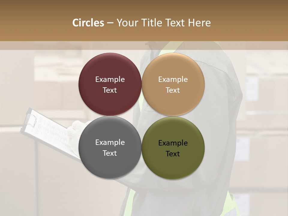 Occupation Foreman Working PowerPoint Template