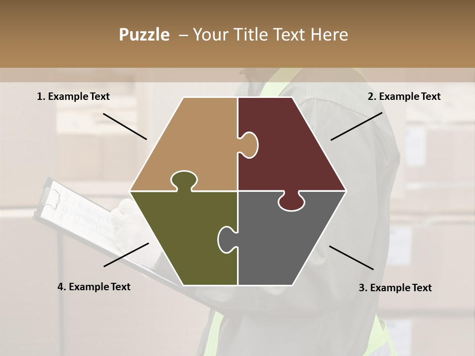 Occupation Foreman Working PowerPoint Template