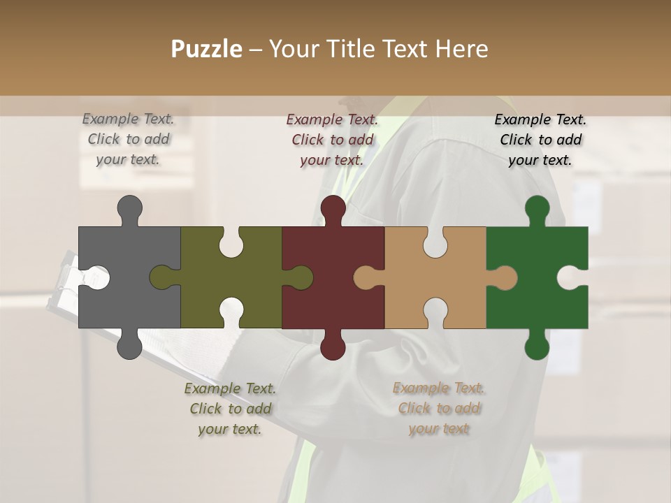 Occupation Foreman Working PowerPoint Template