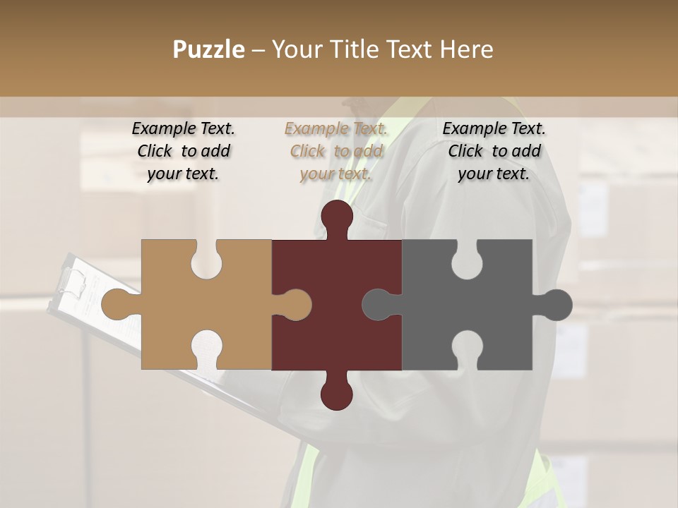 Occupation Foreman Working PowerPoint Template