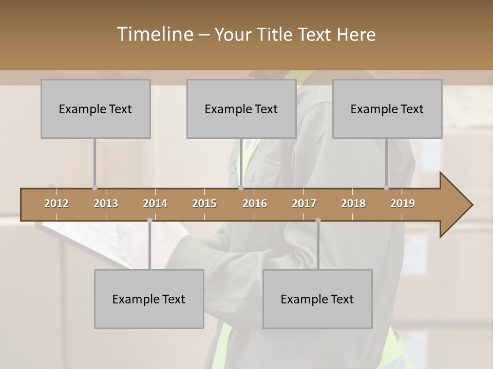 Occupation Foreman Working PowerPoint Template