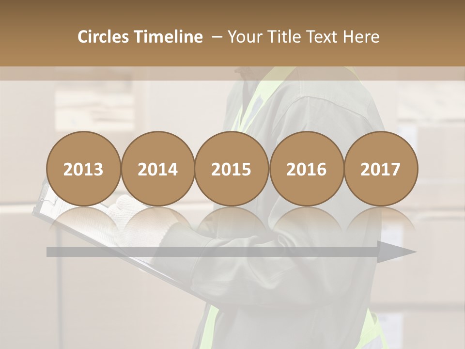 Occupation Foreman Working PowerPoint Template
