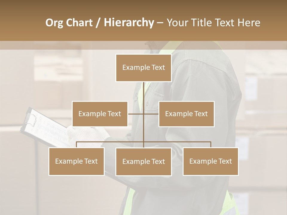 Occupation Foreman Working PowerPoint Template