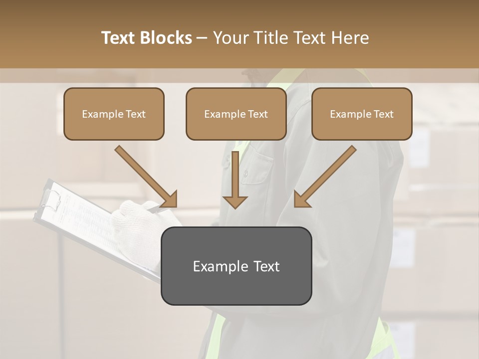 Occupation Foreman Working PowerPoint Template