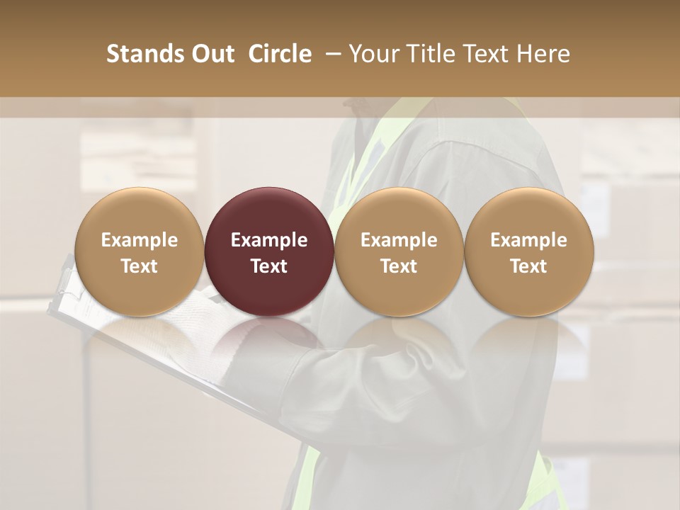 Occupation Foreman Working PowerPoint Template