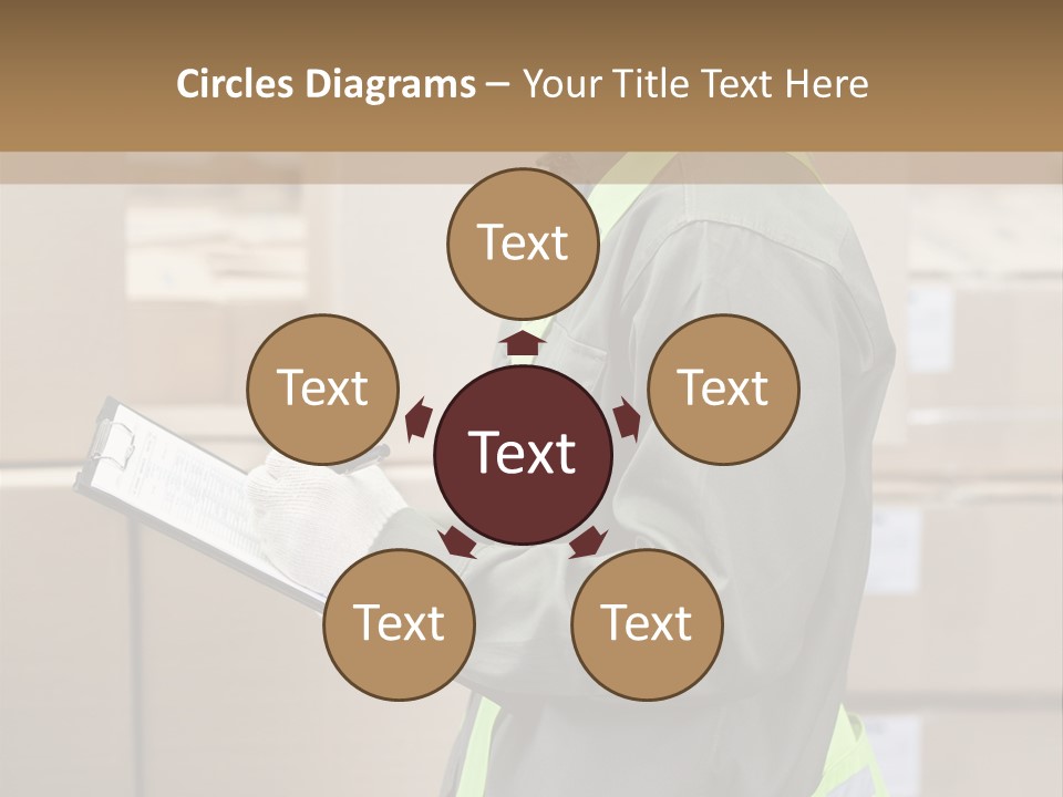 Occupation Foreman Working PowerPoint Template