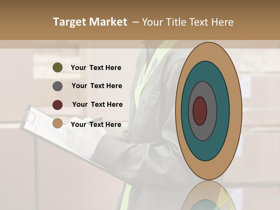 Occupation Foreman Working PowerPoint Template