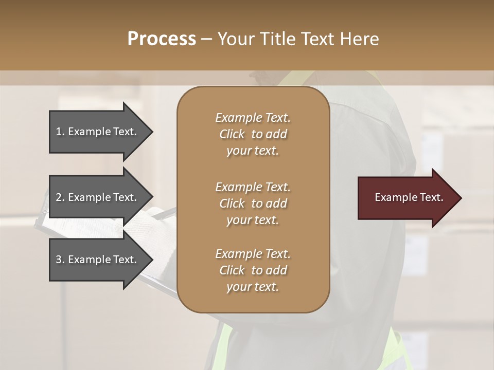 Occupation Foreman Working PowerPoint Template