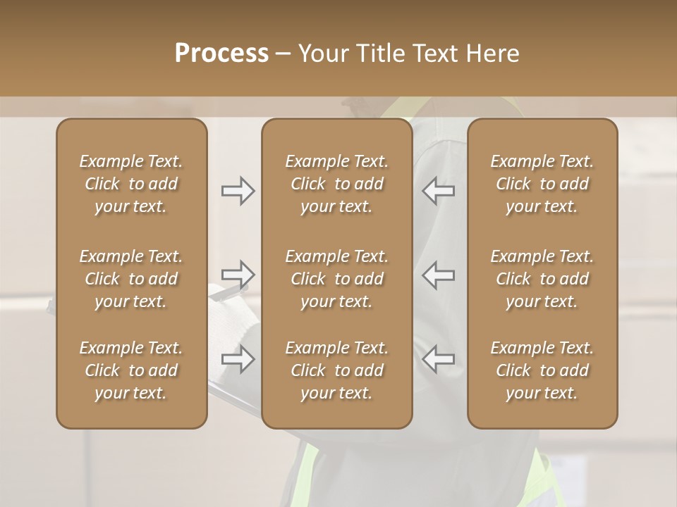Occupation Foreman Working PowerPoint Template