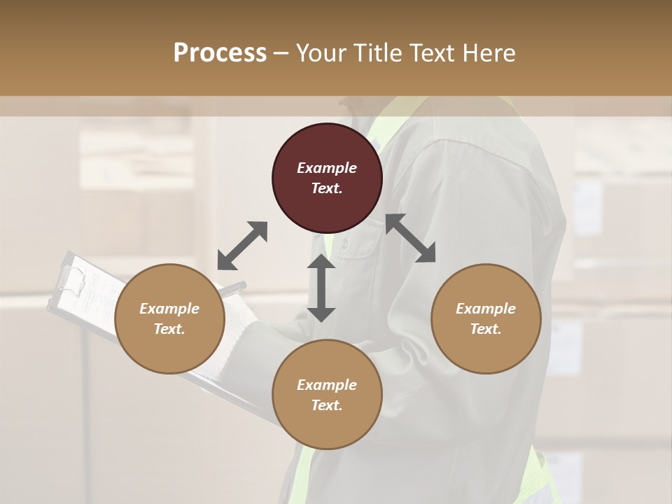 Occupation Foreman Working PowerPoint Template