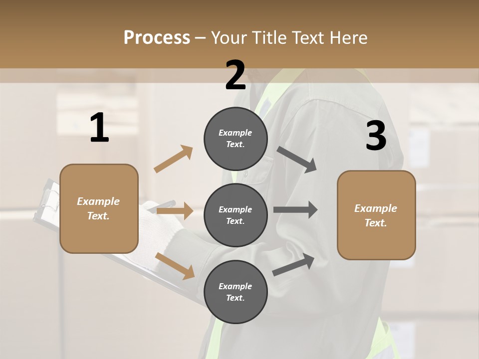 Occupation Foreman Working PowerPoint Template