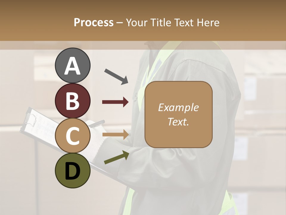 Occupation Foreman Working PowerPoint Template