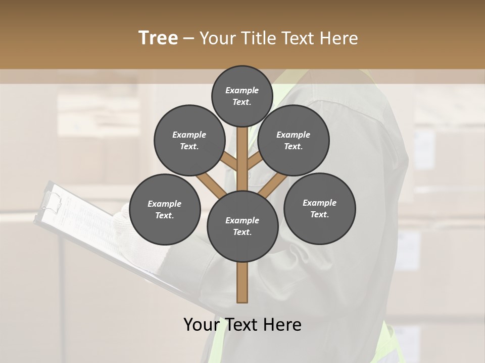 Occupation Foreman Working PowerPoint Template