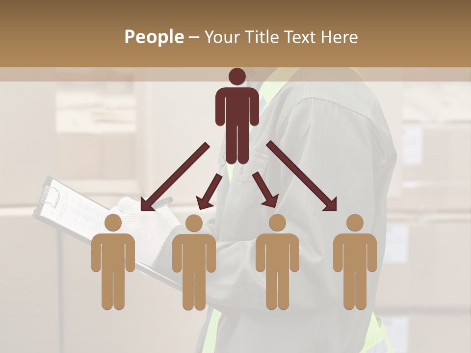 Occupation Foreman Working PowerPoint Template