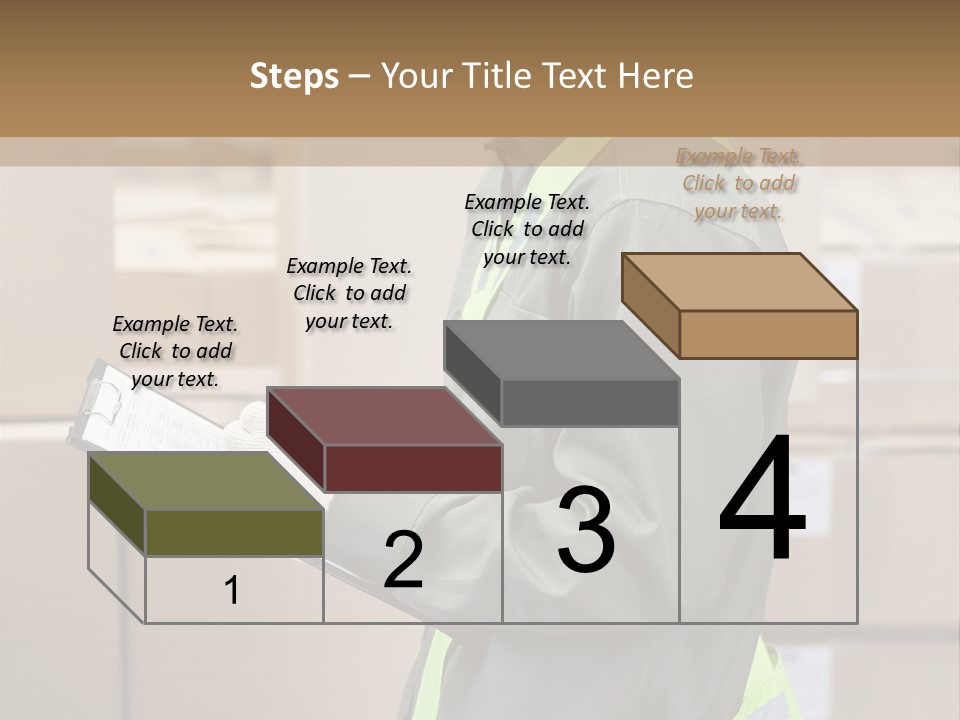Occupation Foreman Working PowerPoint Template