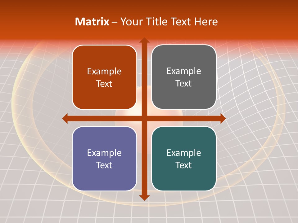 Wave Gravity Sun PowerPoint Template
