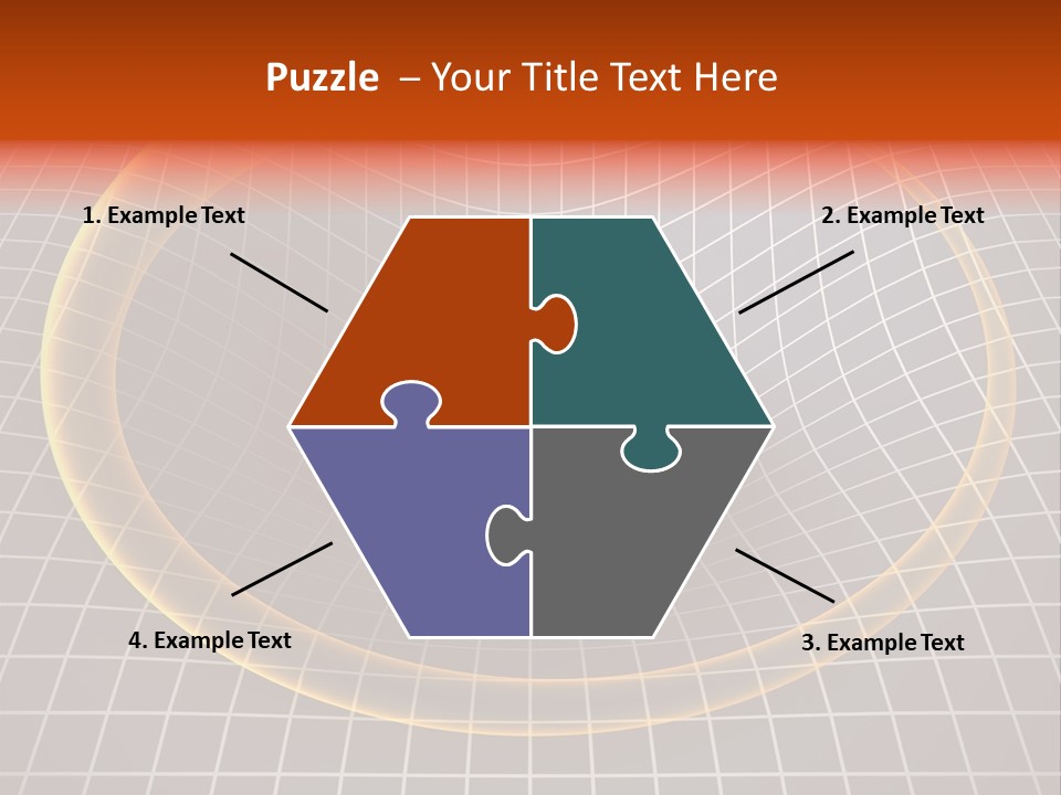 Wave Gravity Sun PowerPoint Template