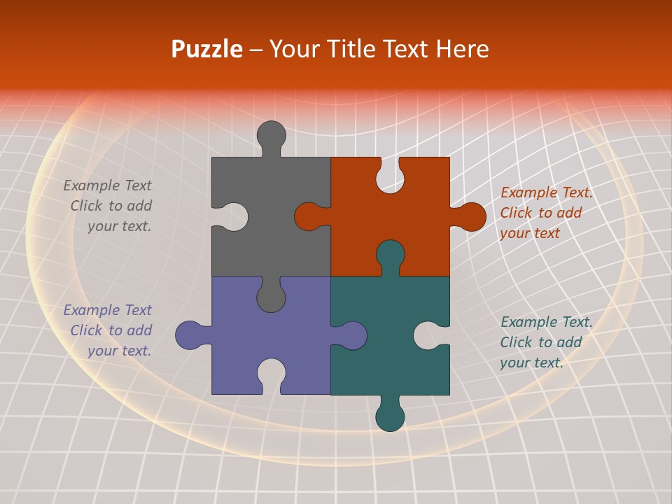 Wave Gravity Sun PowerPoint Template