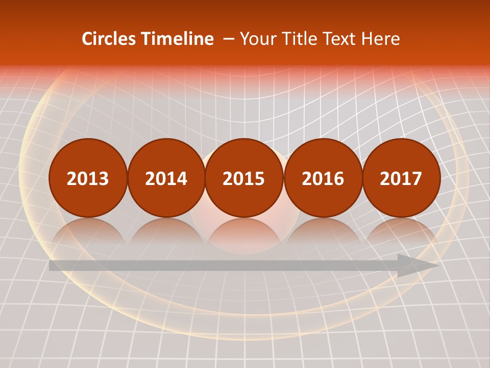 Wave Gravity Sun PowerPoint Template