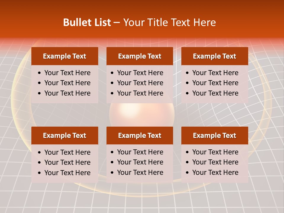 Wave Gravity Sun PowerPoint Template