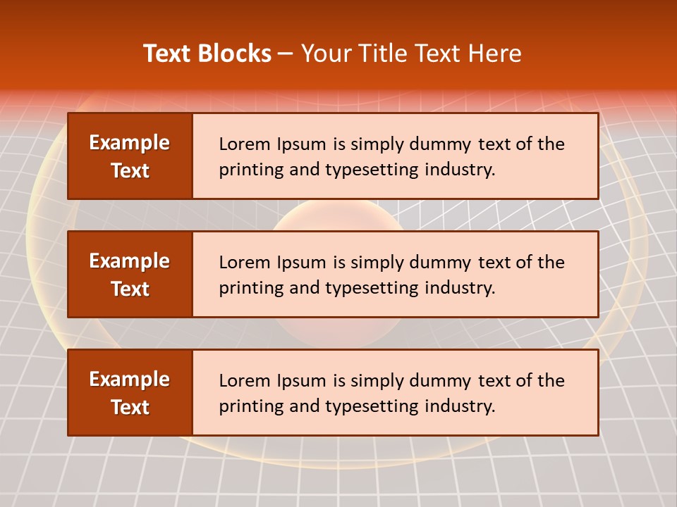 Wave Gravity Sun PowerPoint Template