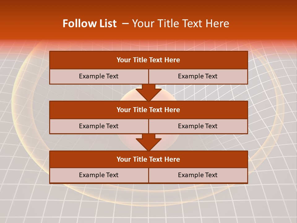 Wave Gravity Sun PowerPoint Template