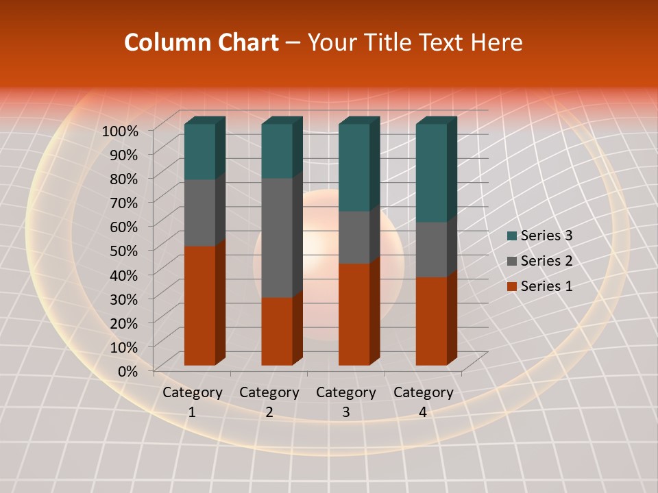 Wave Gravity Sun PowerPoint Template