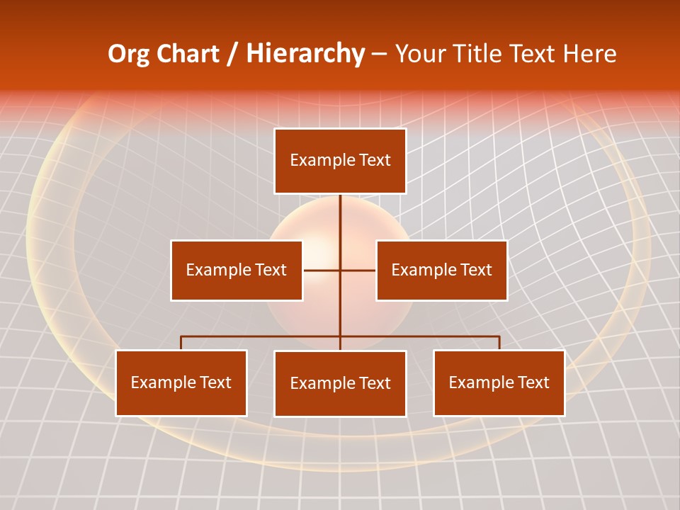 Wave Gravity Sun PowerPoint Template