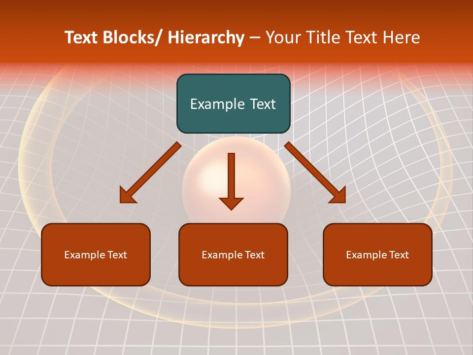 Wave Gravity Sun PowerPoint Template