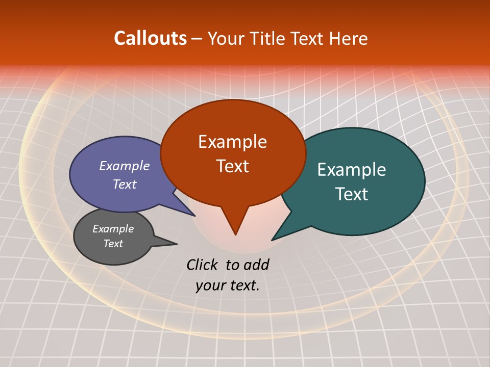 Wave Gravity Sun PowerPoint Template