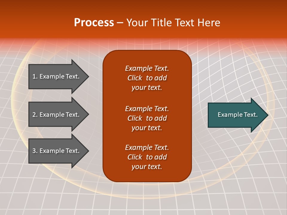 Wave Gravity Sun PowerPoint Template