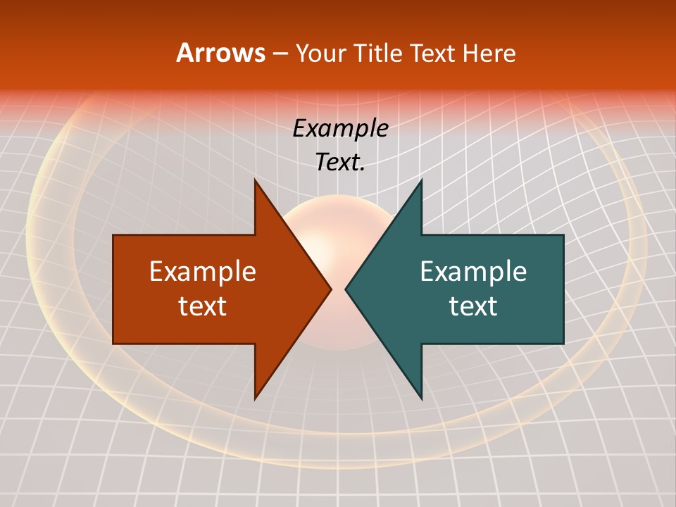 Wave Gravity Sun PowerPoint Template