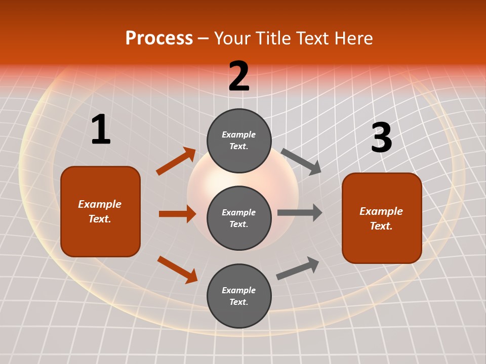 Wave Gravity Sun PowerPoint Template