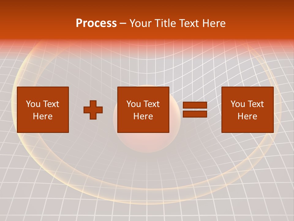 Wave Gravity Sun PowerPoint Template