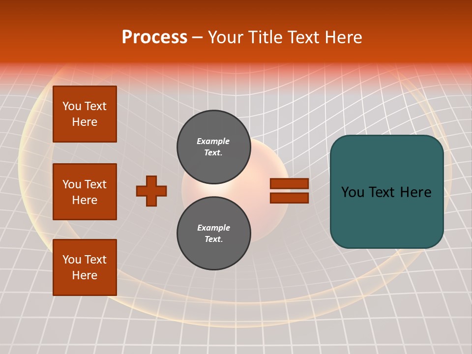 Wave Gravity Sun PowerPoint Template